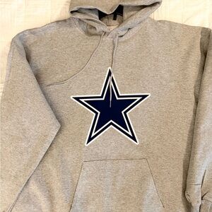 Gray Dallas Cowboys Hoodie